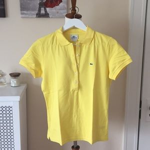 New Lacoste polo shirt in M